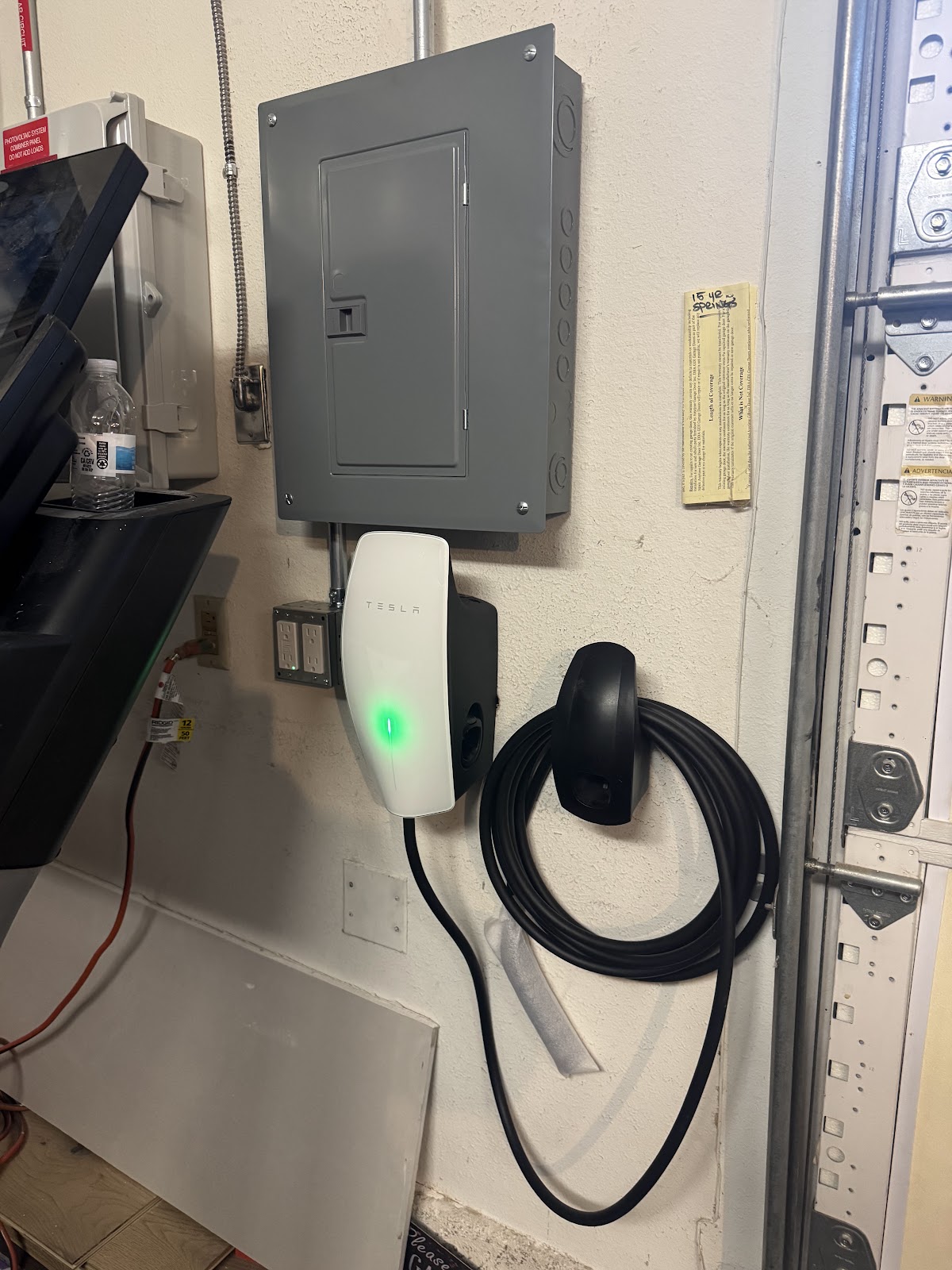 Tesla Wall Connector + sub-panel install