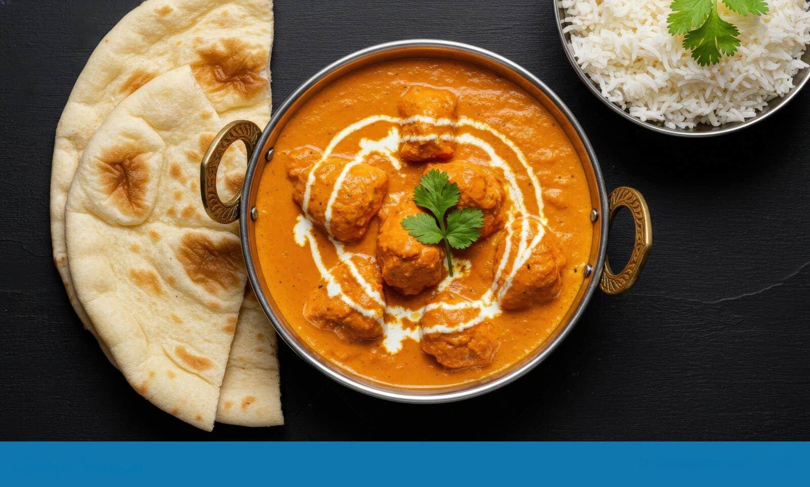 Butter Chicken at Cali Curry House. Murgh Makhani.