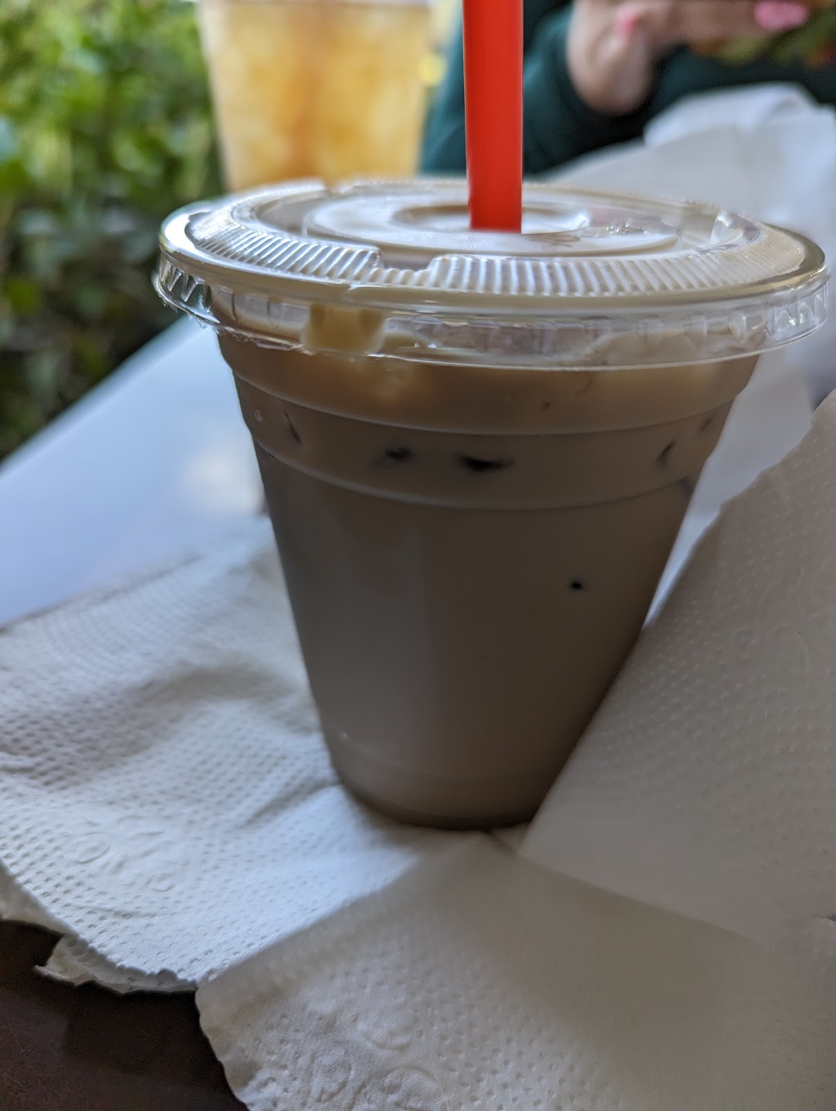 A look around the ChocoBean cafe, the roaster, the pastry case, the cups on the counter