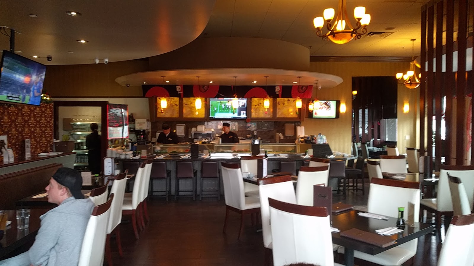 A signature sushi roll at Choya Japanese Cuisine