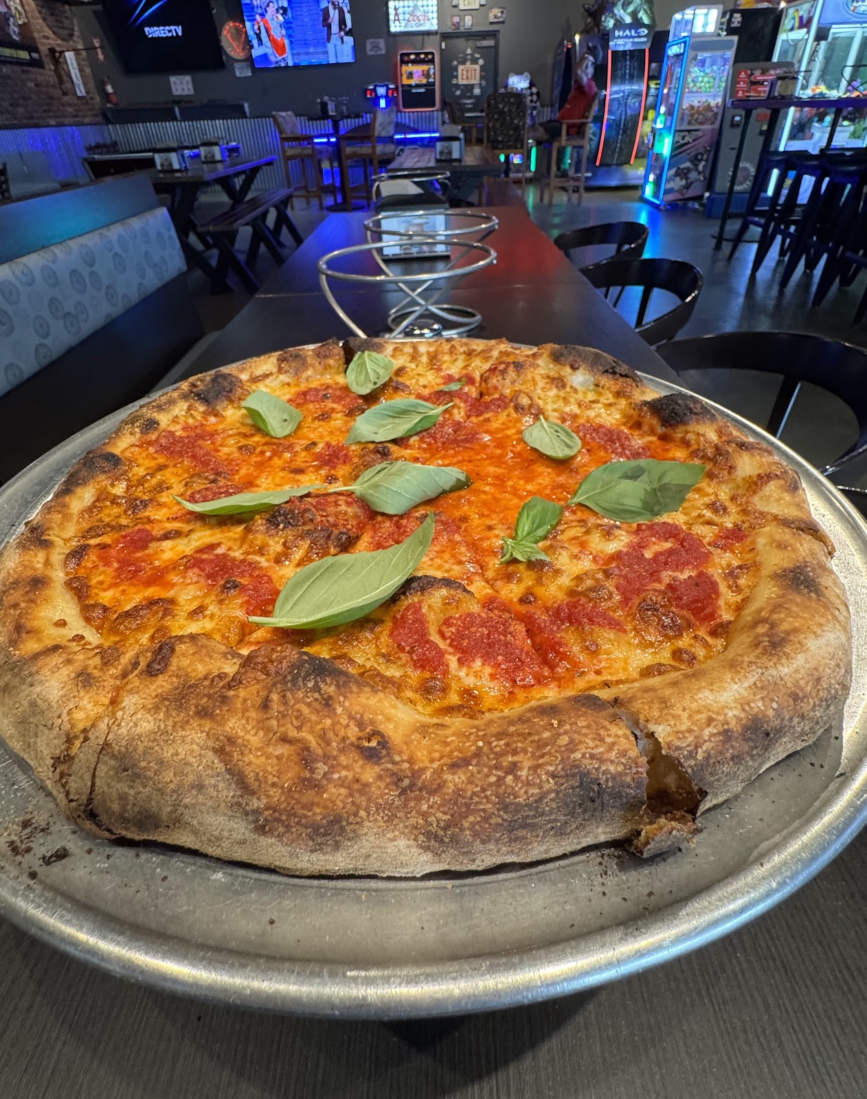 Margherita at Coastline Pizzeria