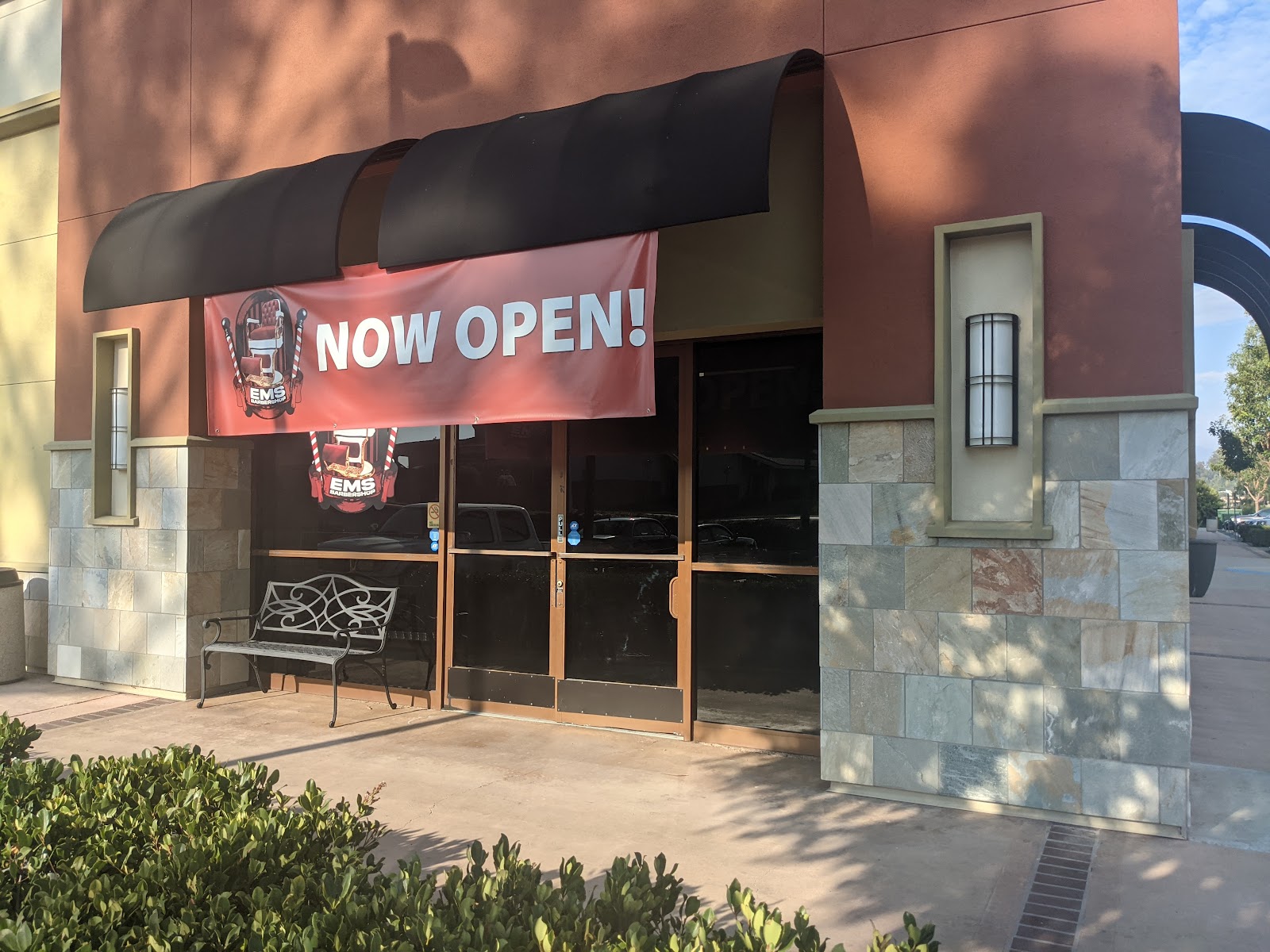 EMS Barbershop storefront in Laguna Hills
