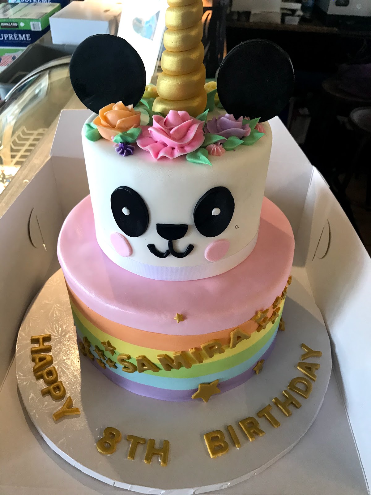 A custom cake by Heidelberg Pastry Shop