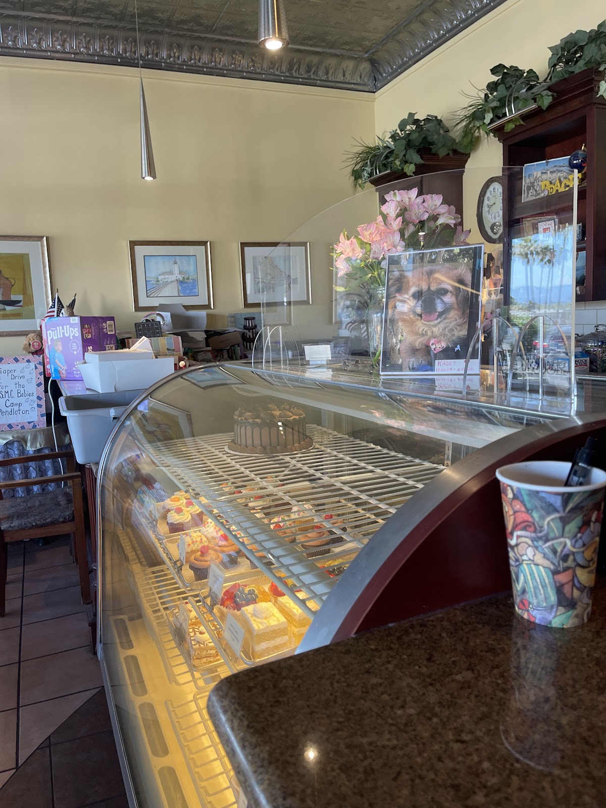 Inside Heidelberg Pastry Shop
