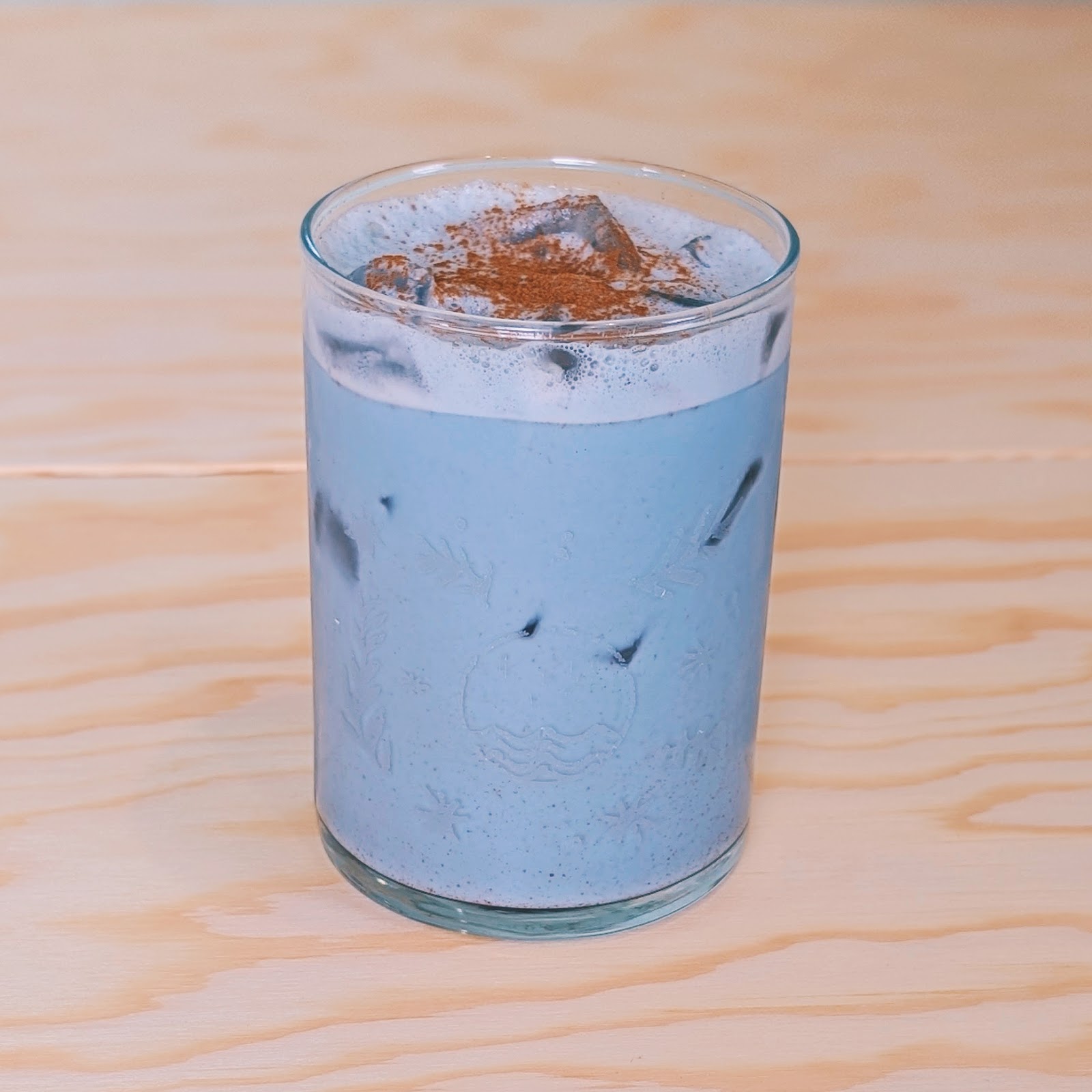 Butterfly Pea Tide at High Tide Coffee
