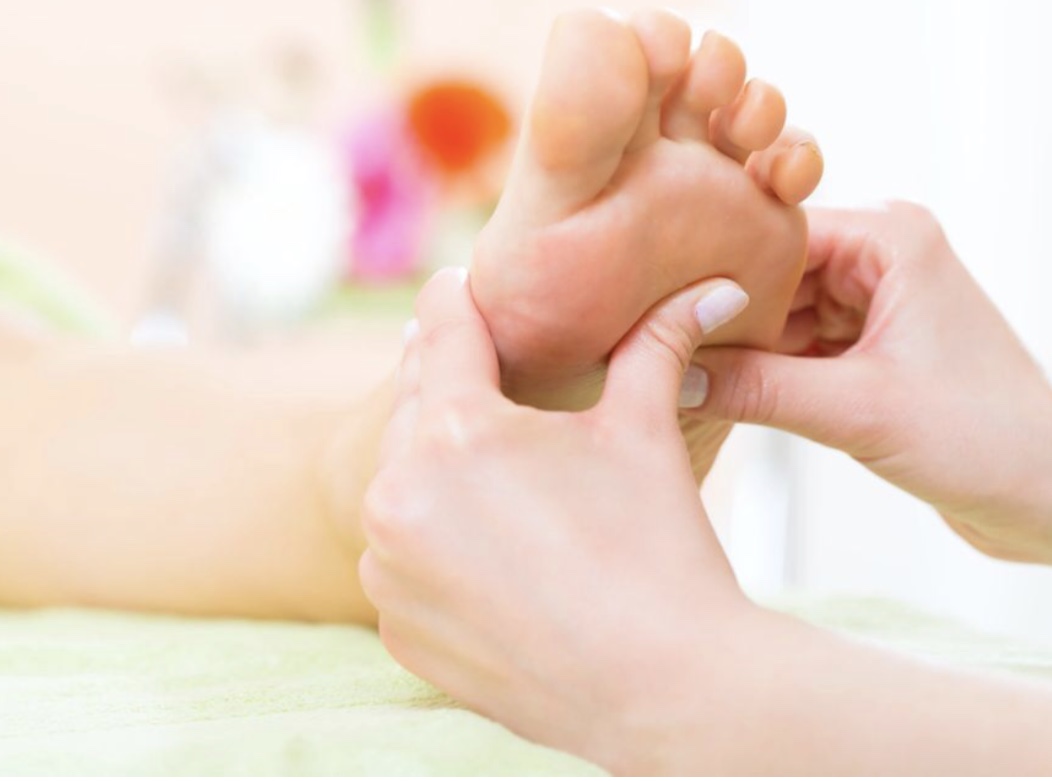 A relaxing hand and pressure-point treatment at Honey + Cream Spa