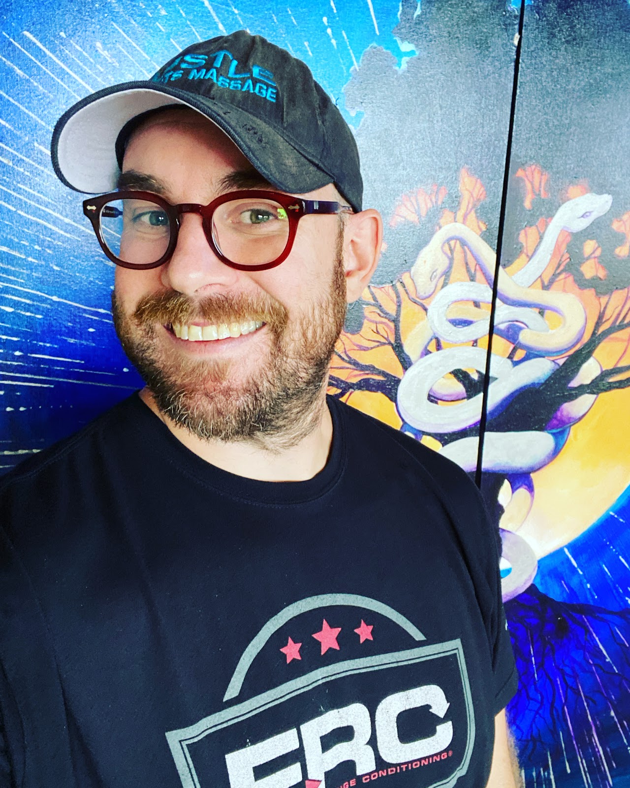 Alexander Wade, founder of Hustle Sports Massage
