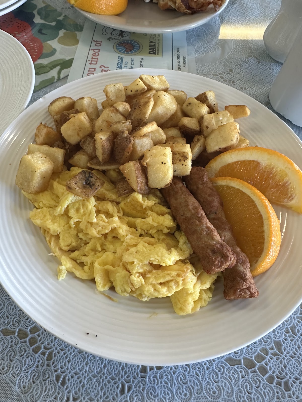Croissant french toast