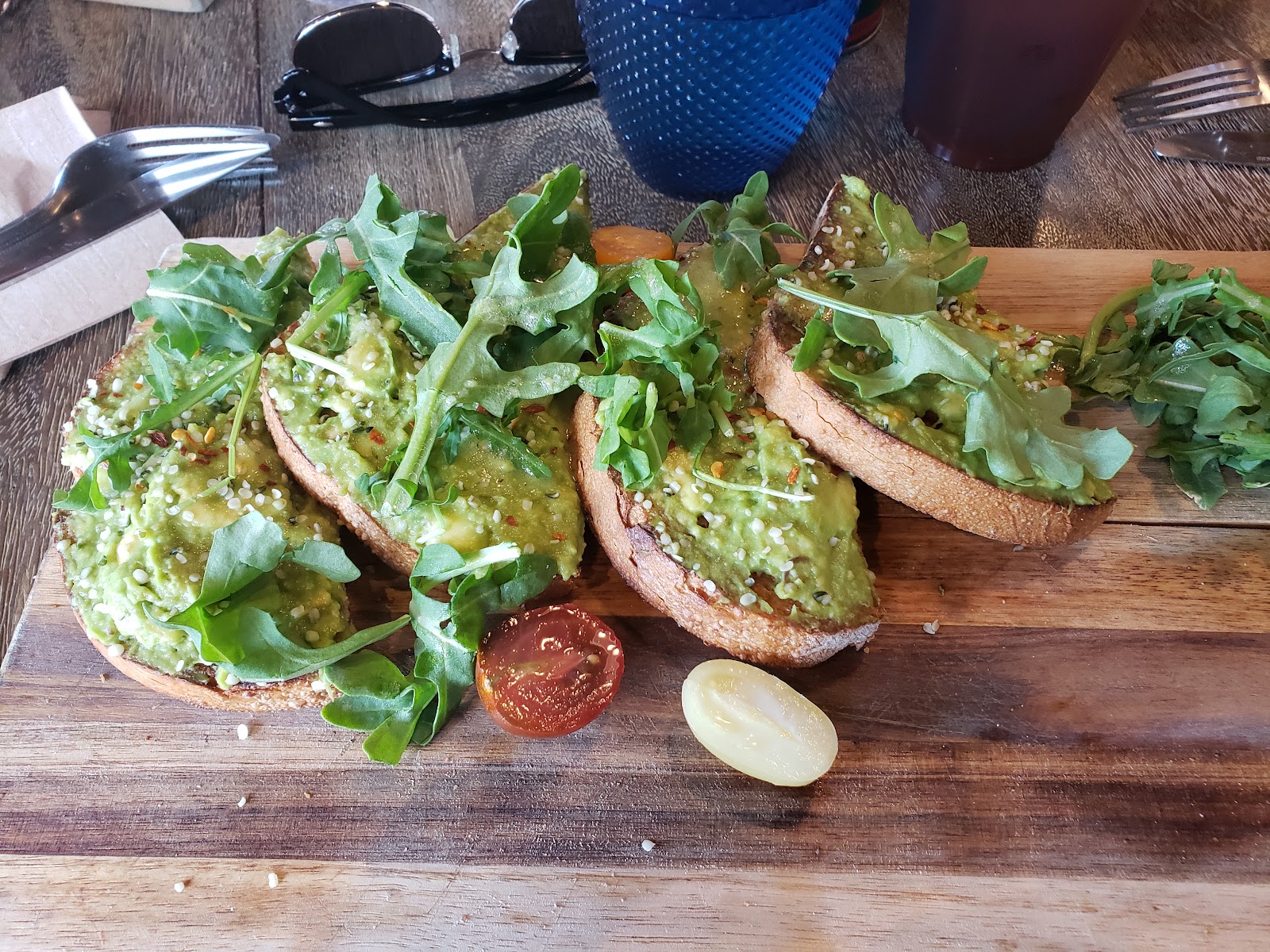 Avocado Toast at Lola's Cafe