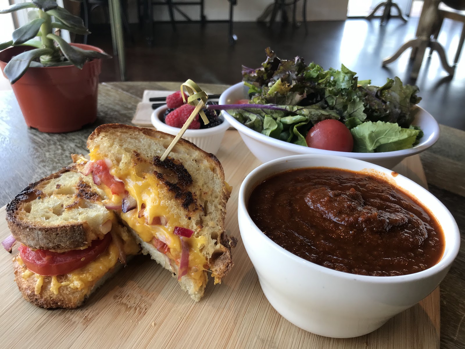The Turkey Club at Lola's Cafe