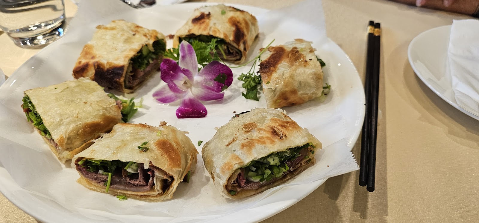 Crispy Beef Rolls at Mimi Garden