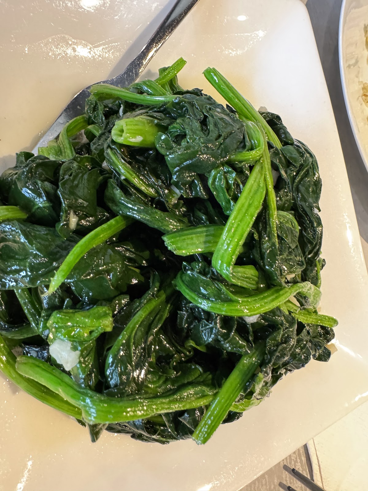 Sautéed String Beans w/ Garlic at Mimi Garden