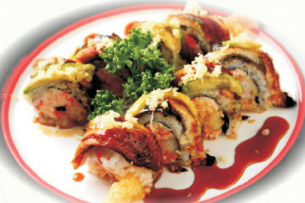 A signature plate at Nami Sushi Bar