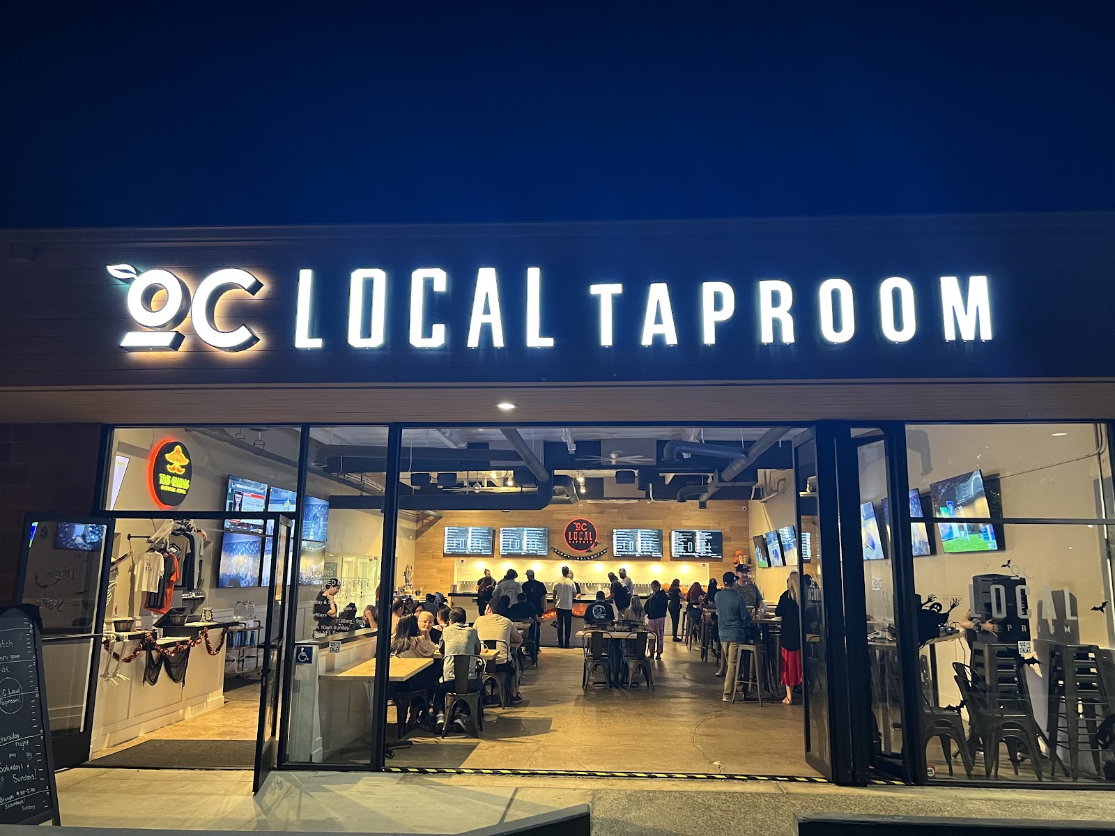 OC Local Taproom storefront at Town Center Drive, Laguna Niguel