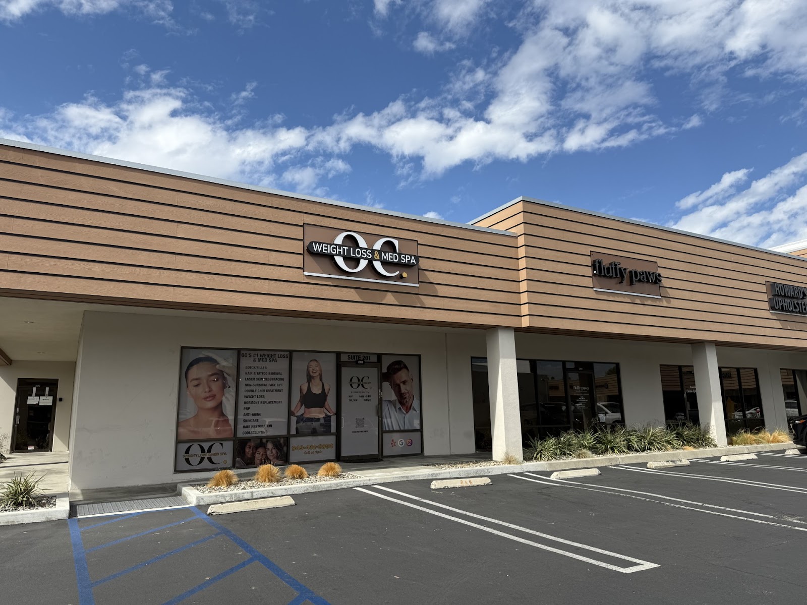The OC Weight Loss & Med Spa storefront in Mission Viejo