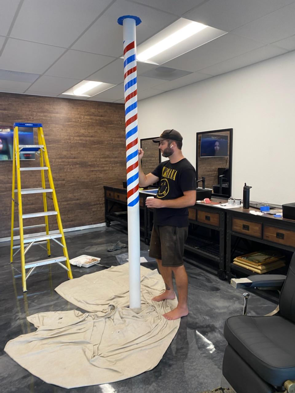 Inside Offshore Barber Shop