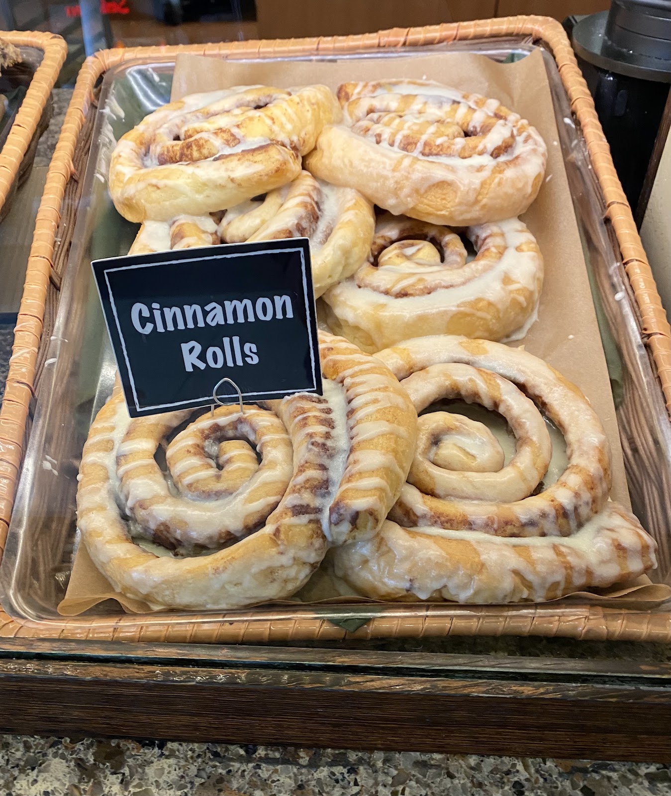 warm cinnamon rolls