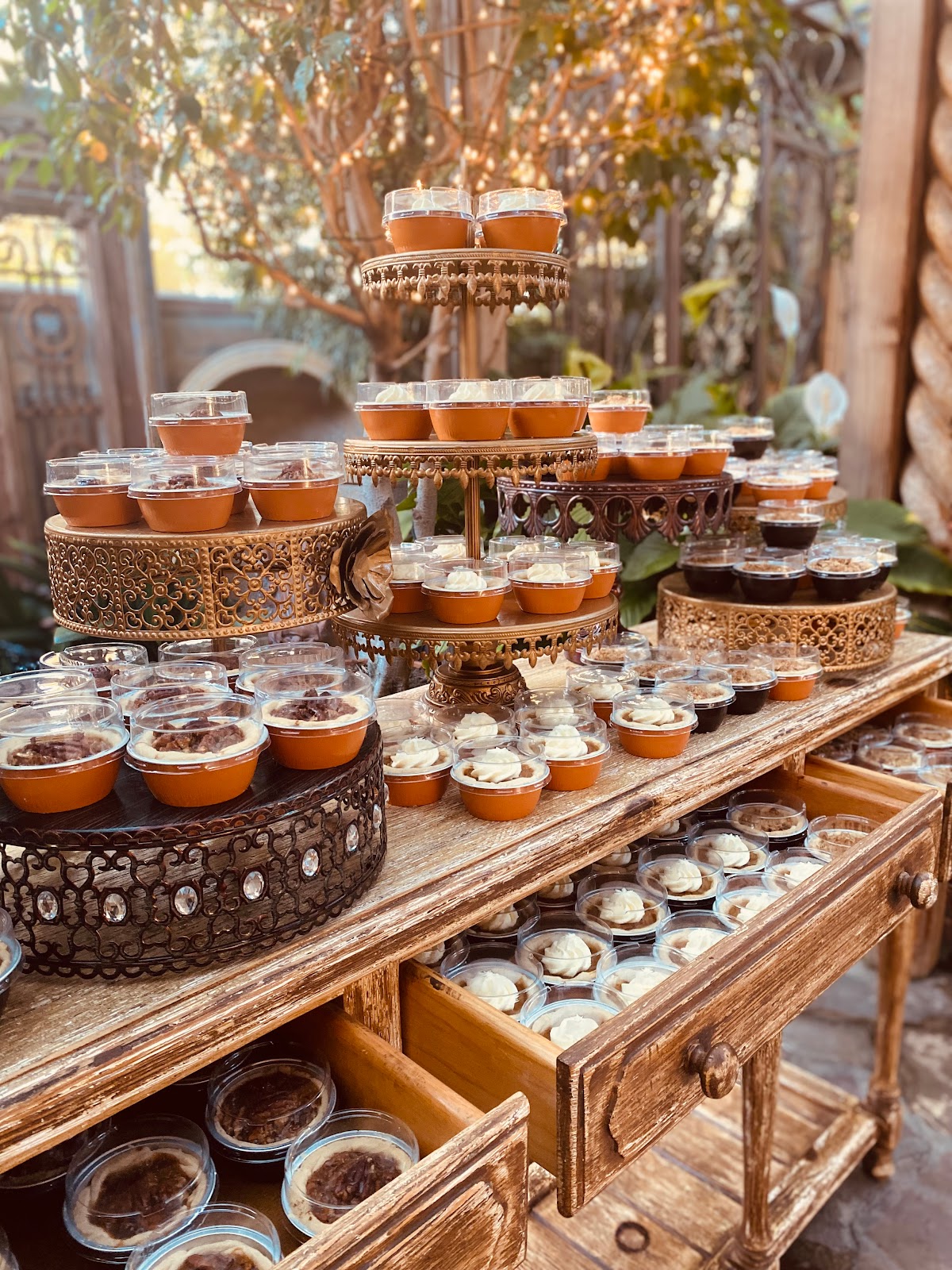 A full dessert spread for an event