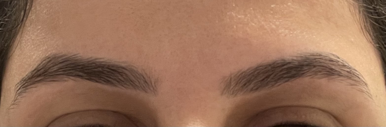 A freshly shaped brow at Pretty Threading
