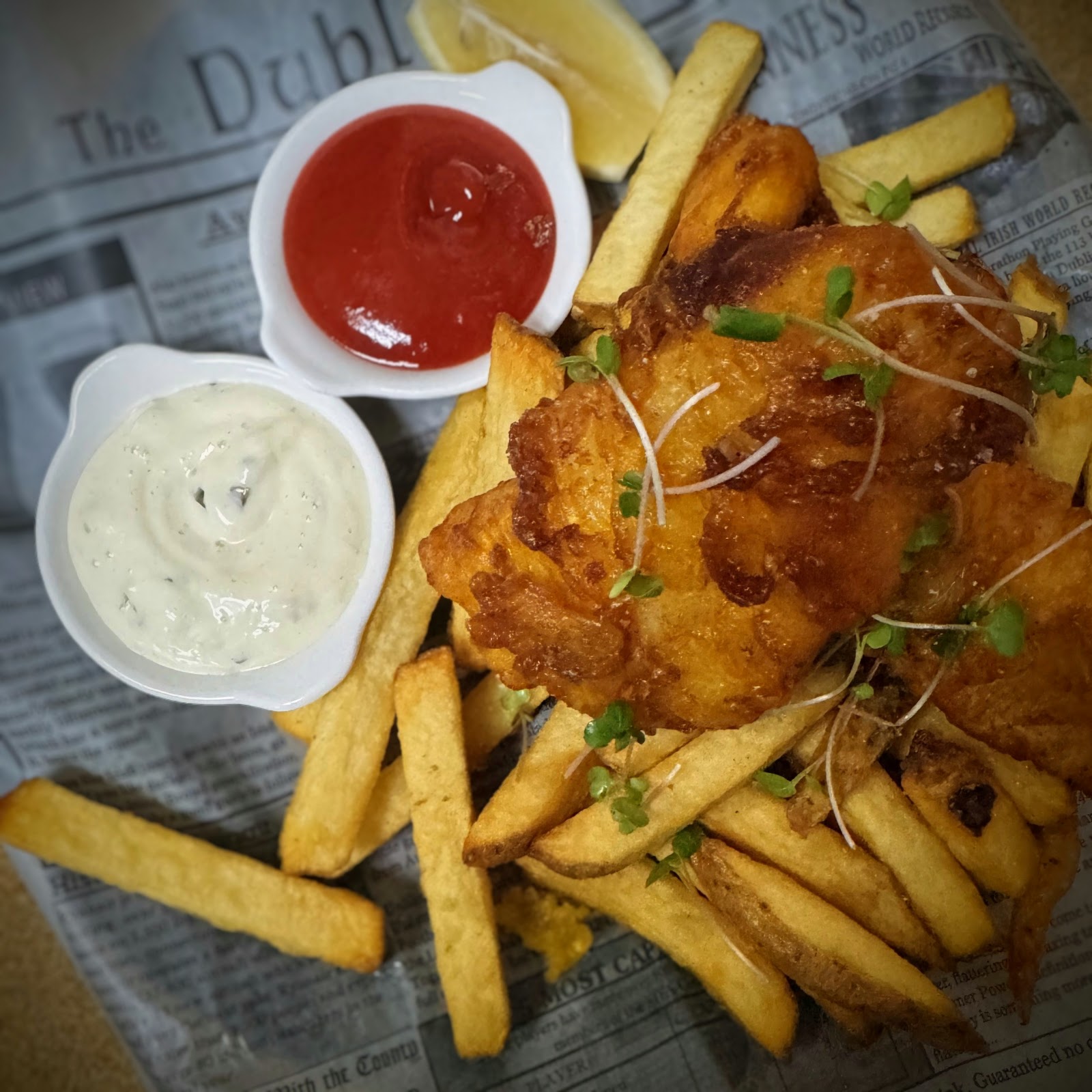 Fish & Chips at Pub Thirty Two