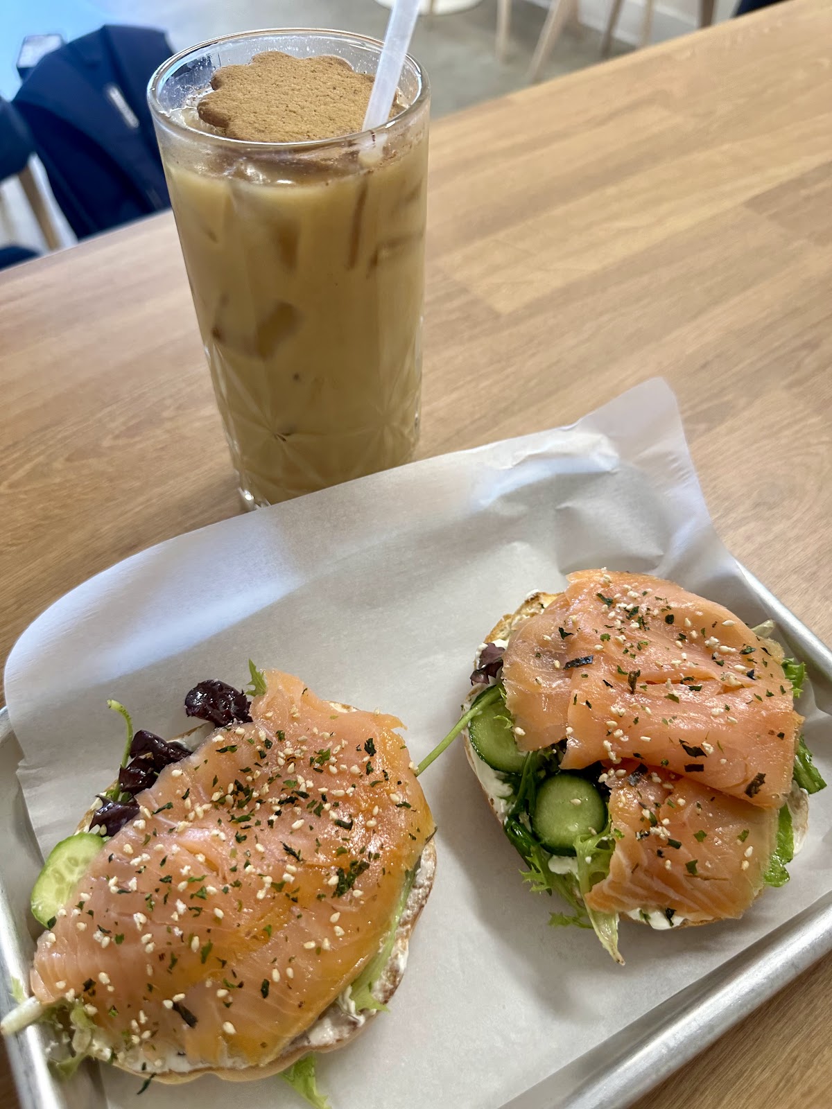 Iced Latte at Redshift Coffee Roasters