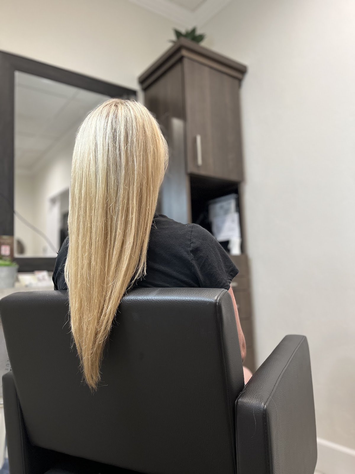 Lived-in blonde highlights by Danielle at Salon Sage