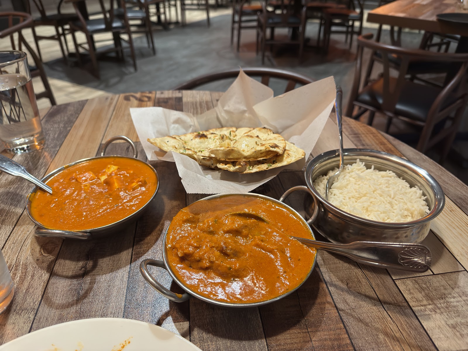Butter Chicken at Sattva Indian Rasoi