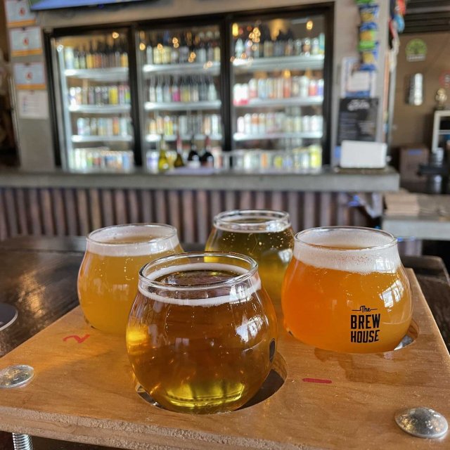 Inside The BrewHouse taproom in San Juan Capistrano