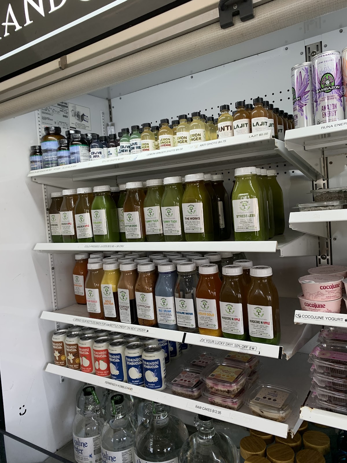 The Works at Thrive Juice Lab