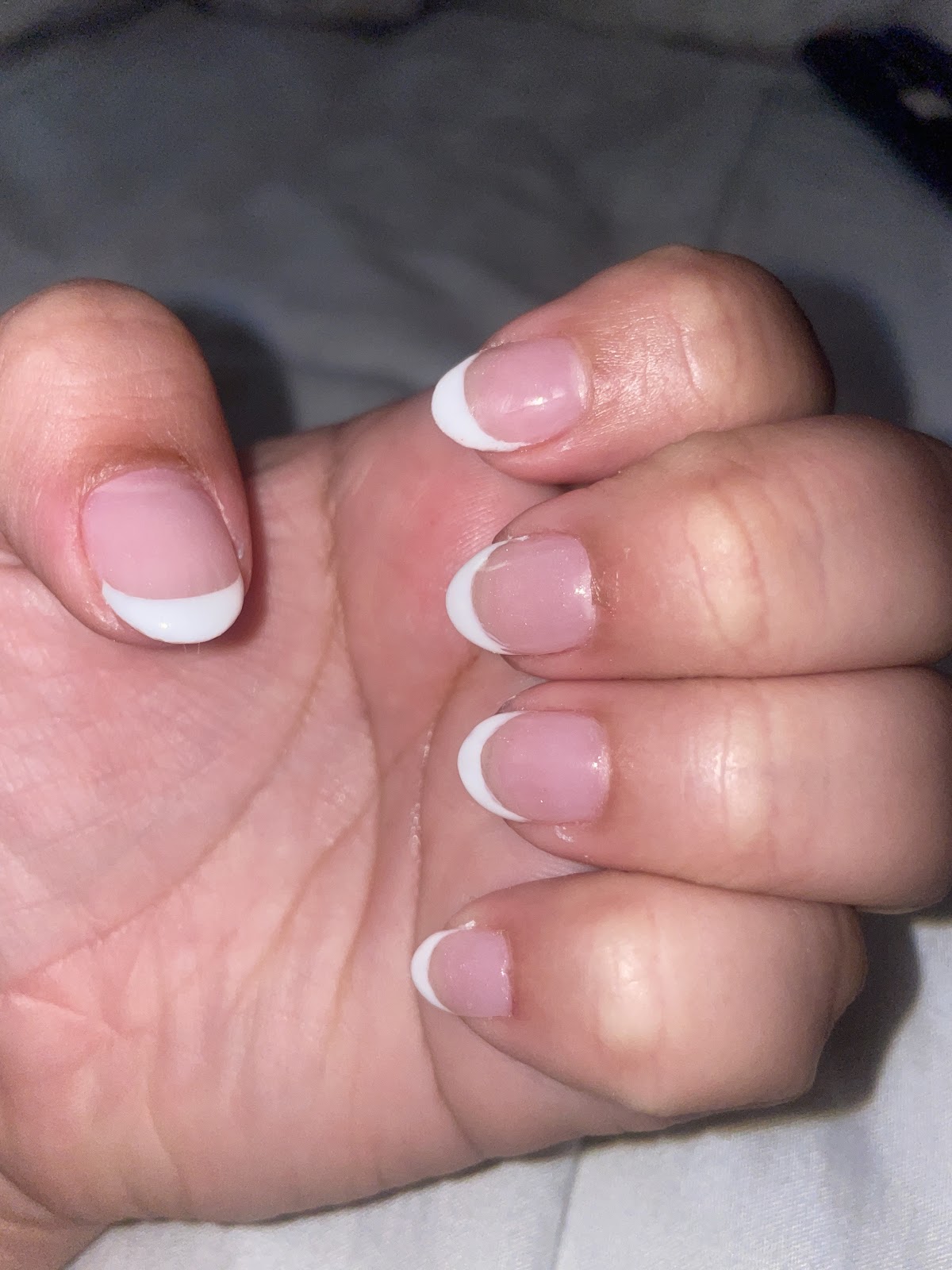Classic French manicure